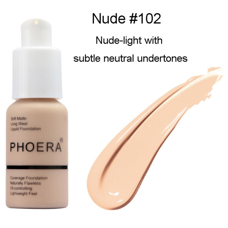 Natural Color Matte Concealer Foundation Cream”