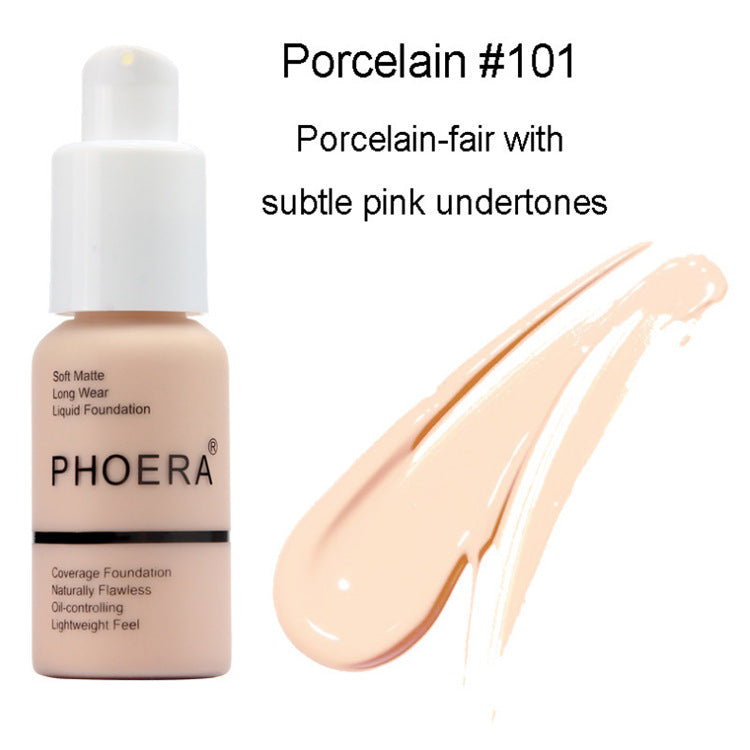 Natural Color Matte Concealer Foundation Cream”