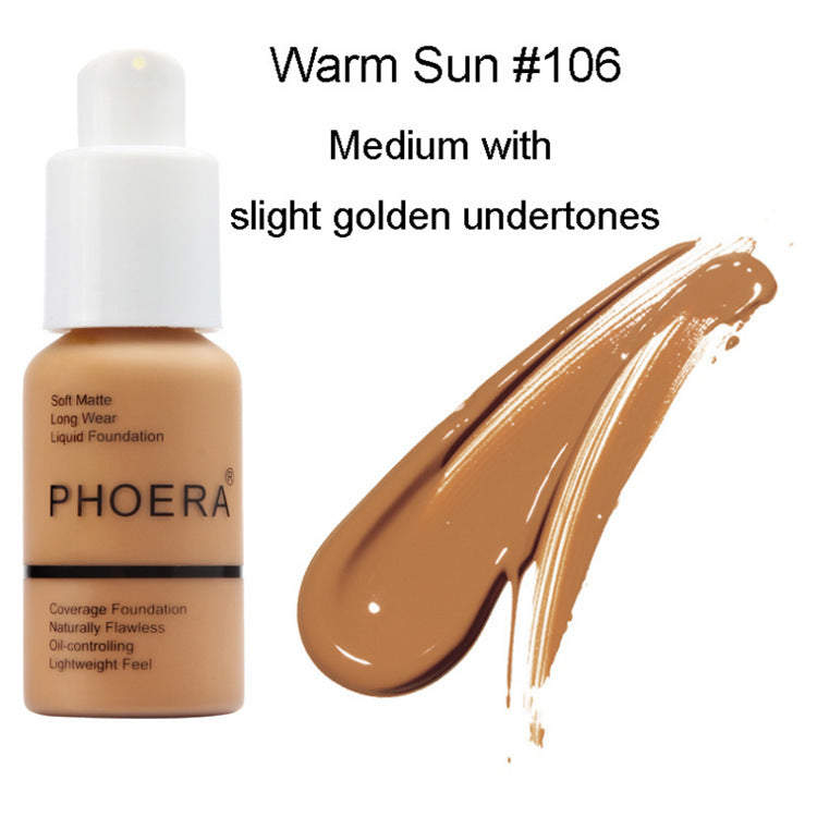 Natural Color Matte Concealer Foundation Cream”