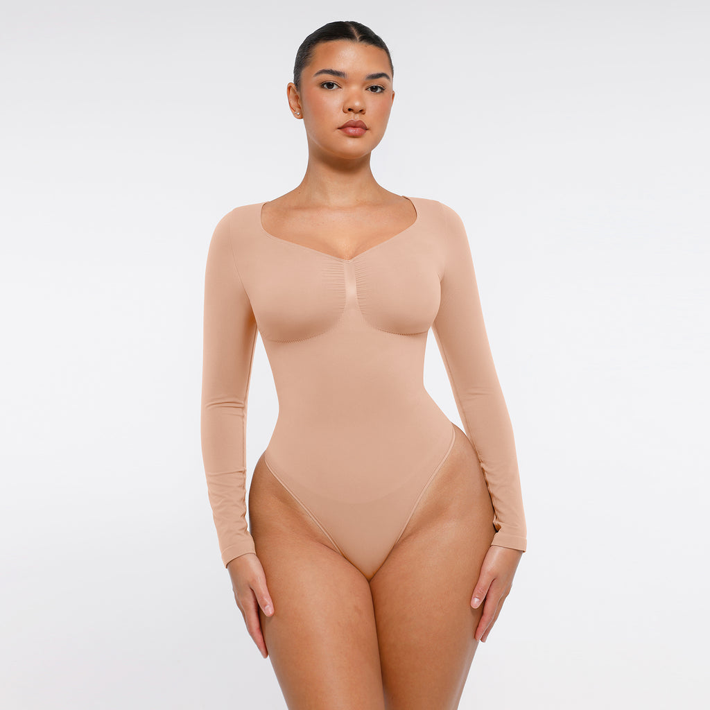 long-sleeve bodysuit
