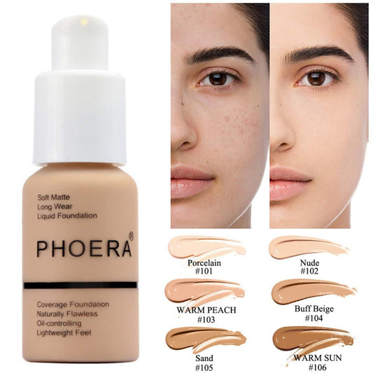 Natural Color Matte Concealer Foundation Cream”