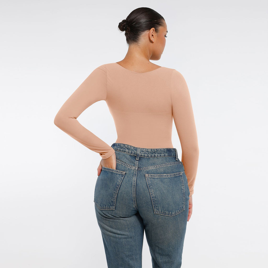 long-sleeve bodysuit