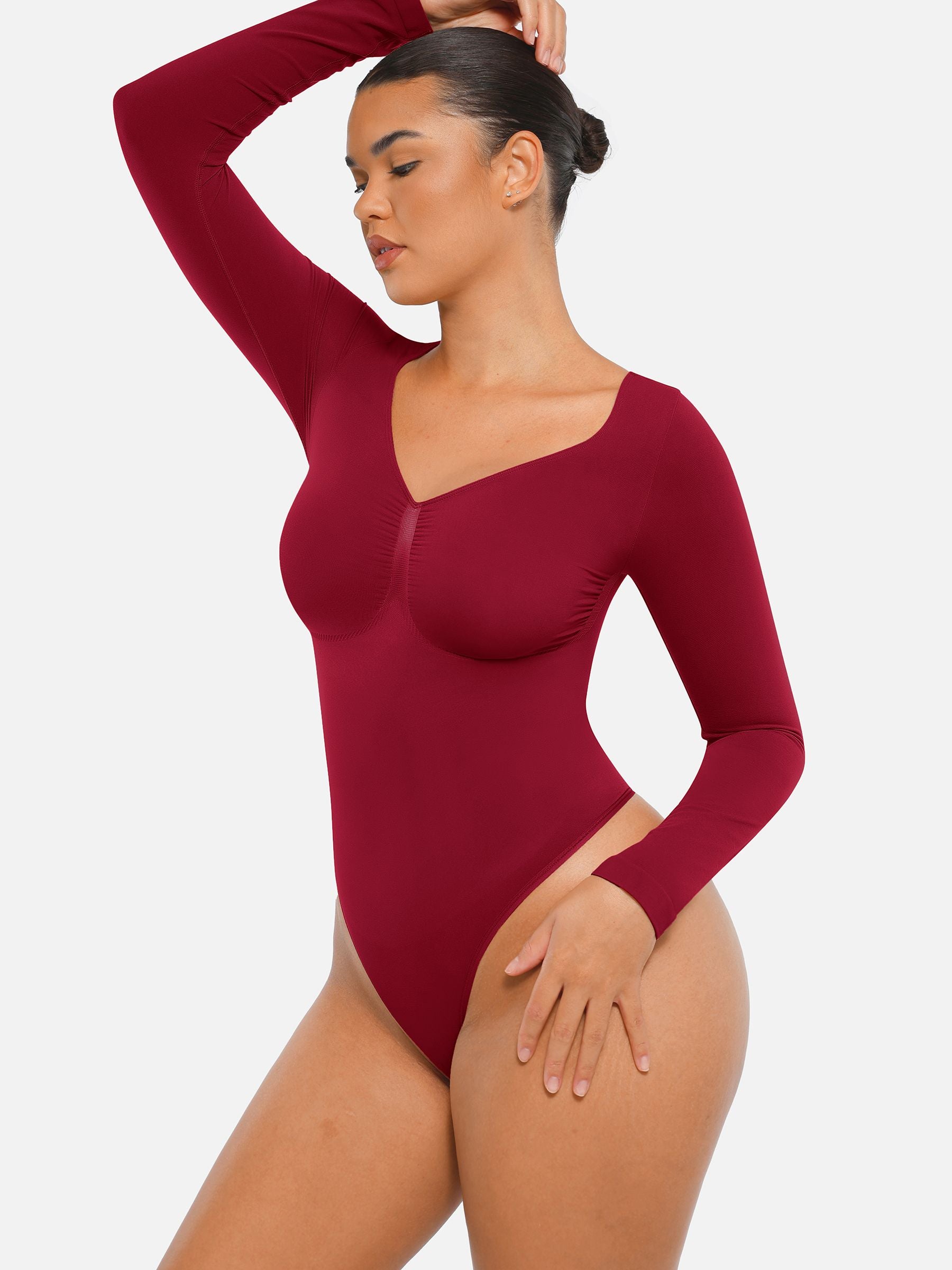 long-sleeve bodysuit