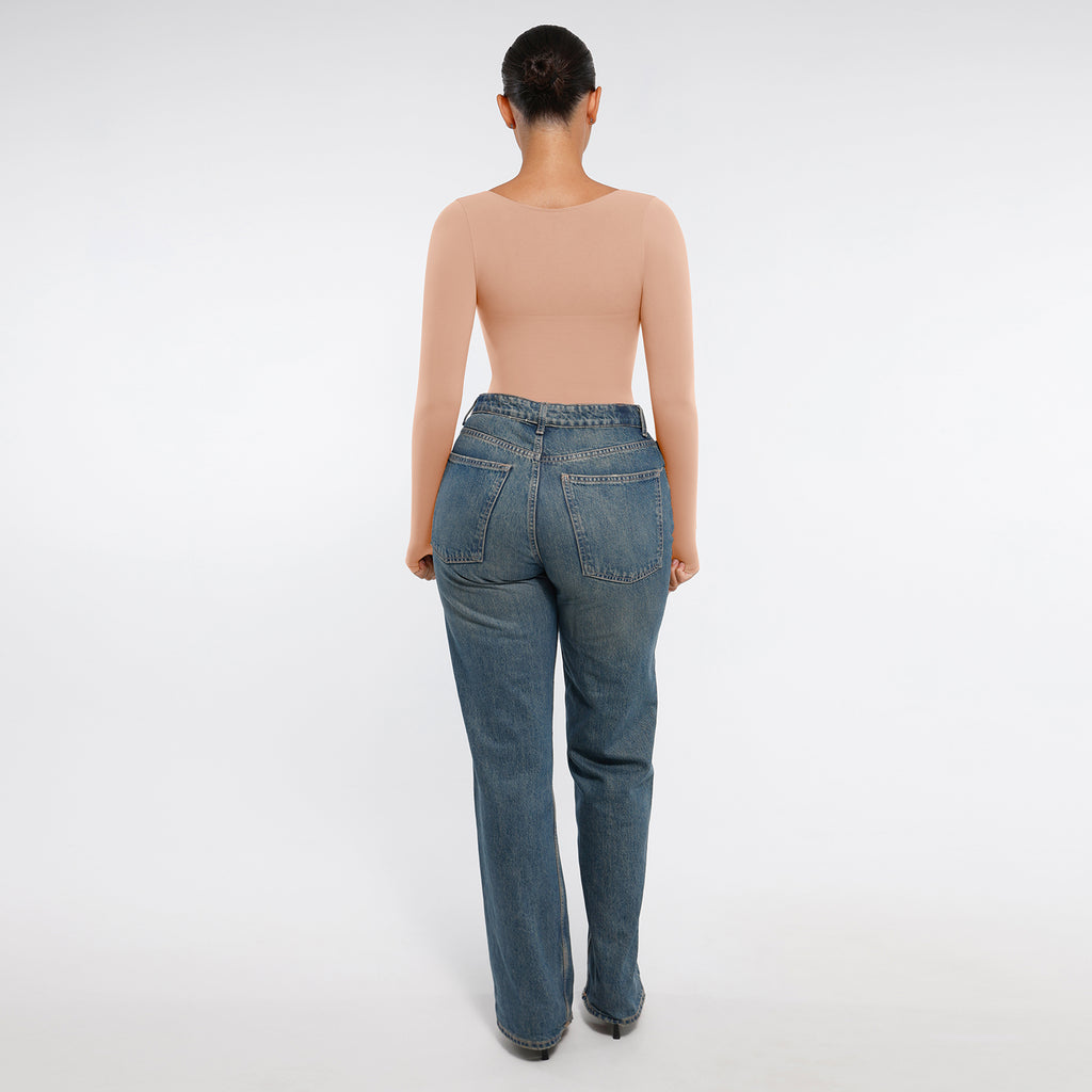 long-sleeve bodysuit