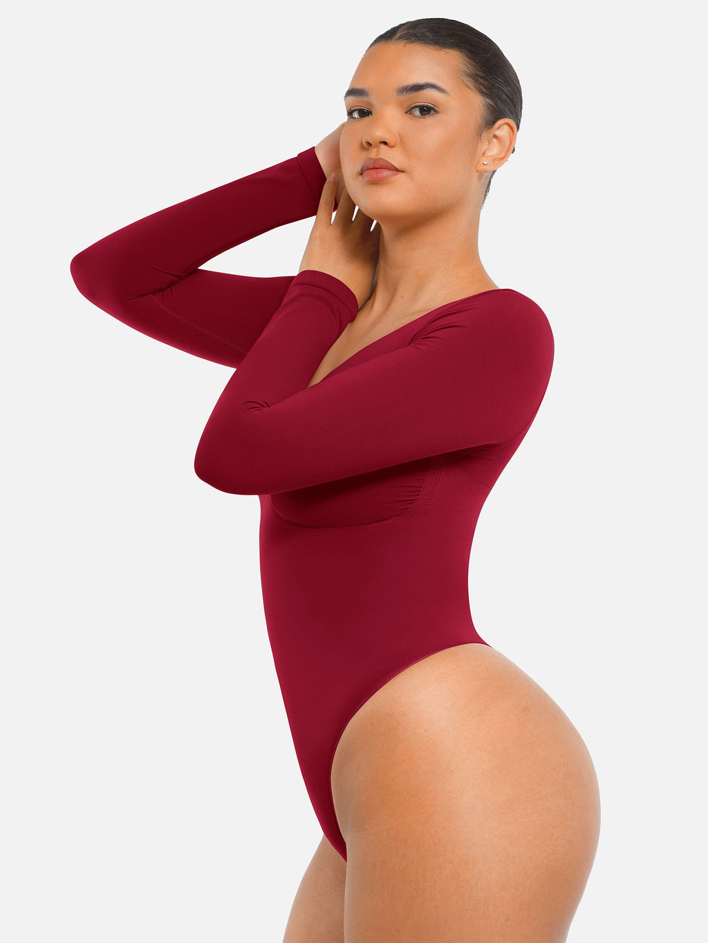 long-sleeve bodysuit