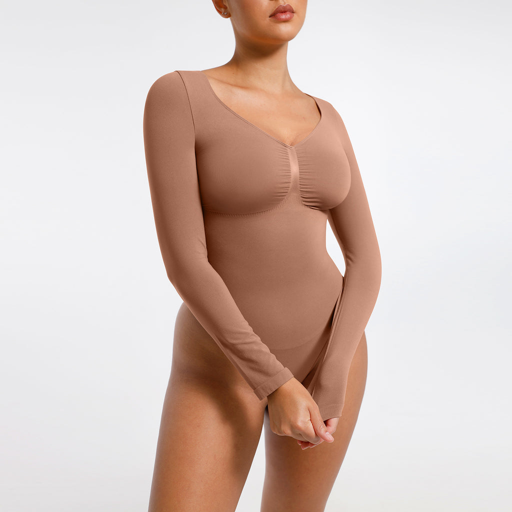 long-sleeve bodysuit