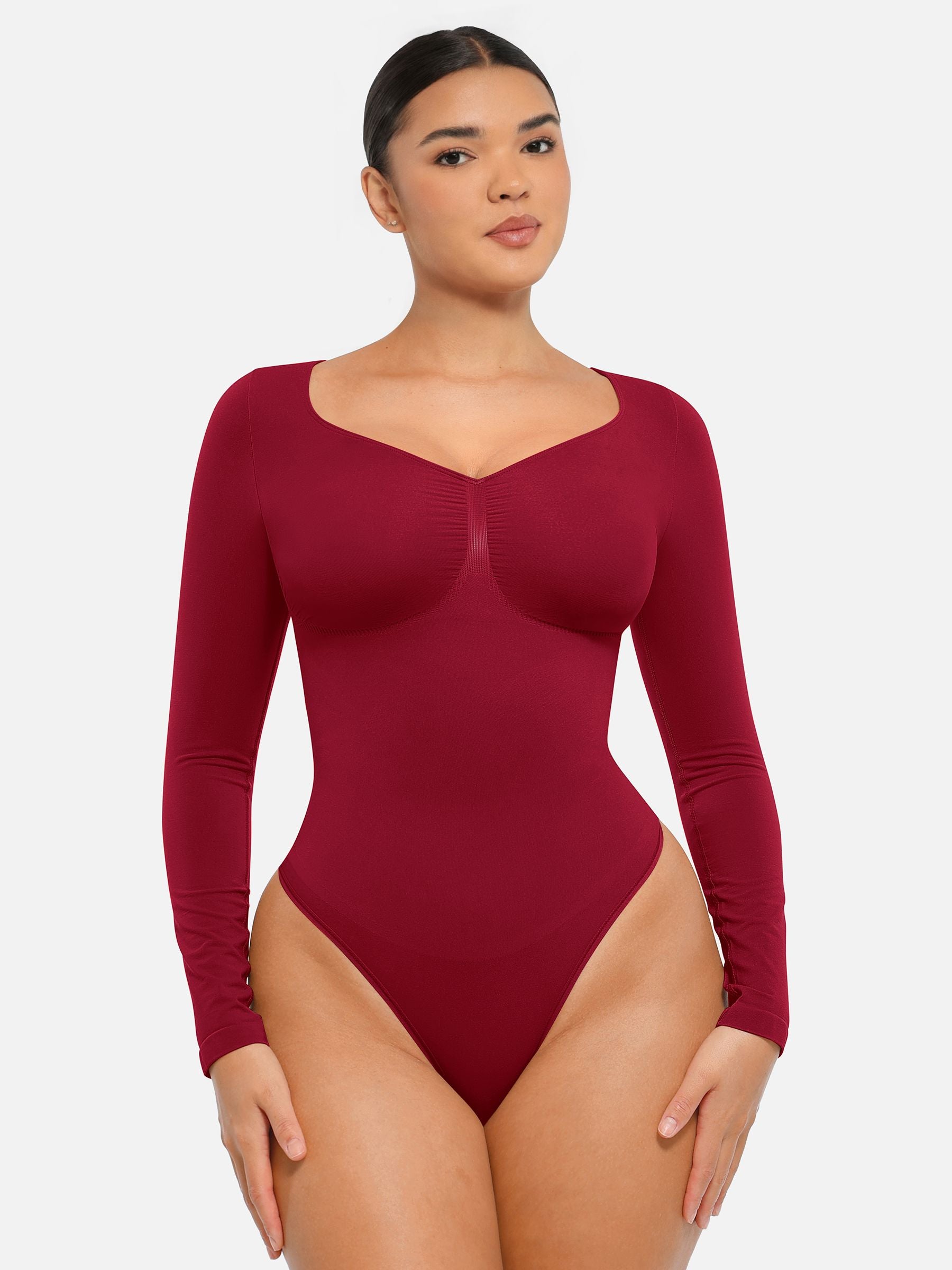 long-sleeve bodysuit