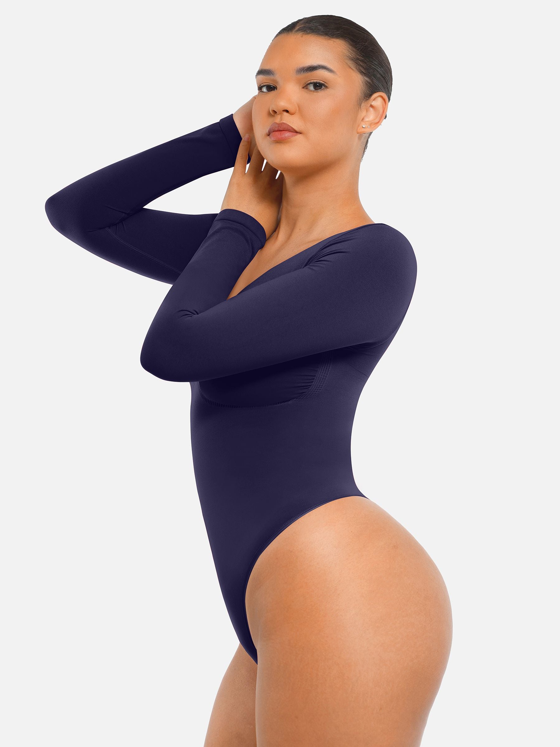 long-sleeve bodysuit