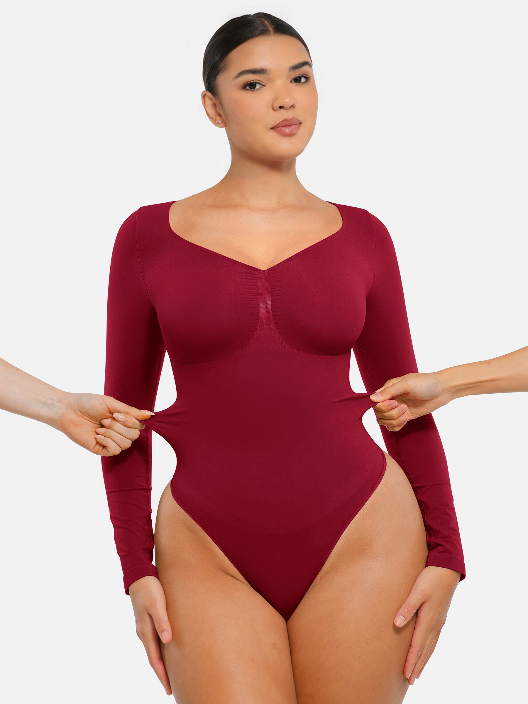 long-sleeve bodysuit
