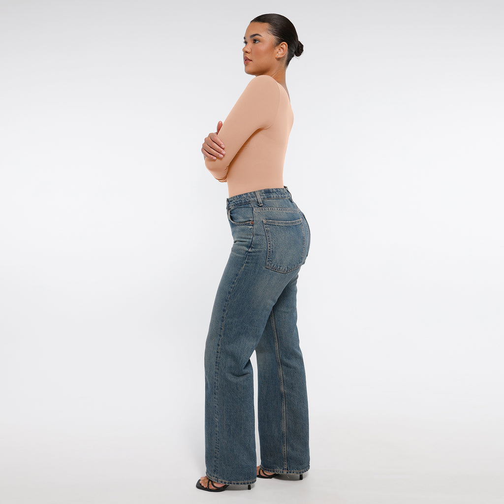 long-sleeve bodysuit